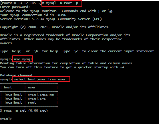 mysql